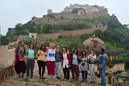 Medieval hilltop fortress of Kumbhagargh (near Udaipur)